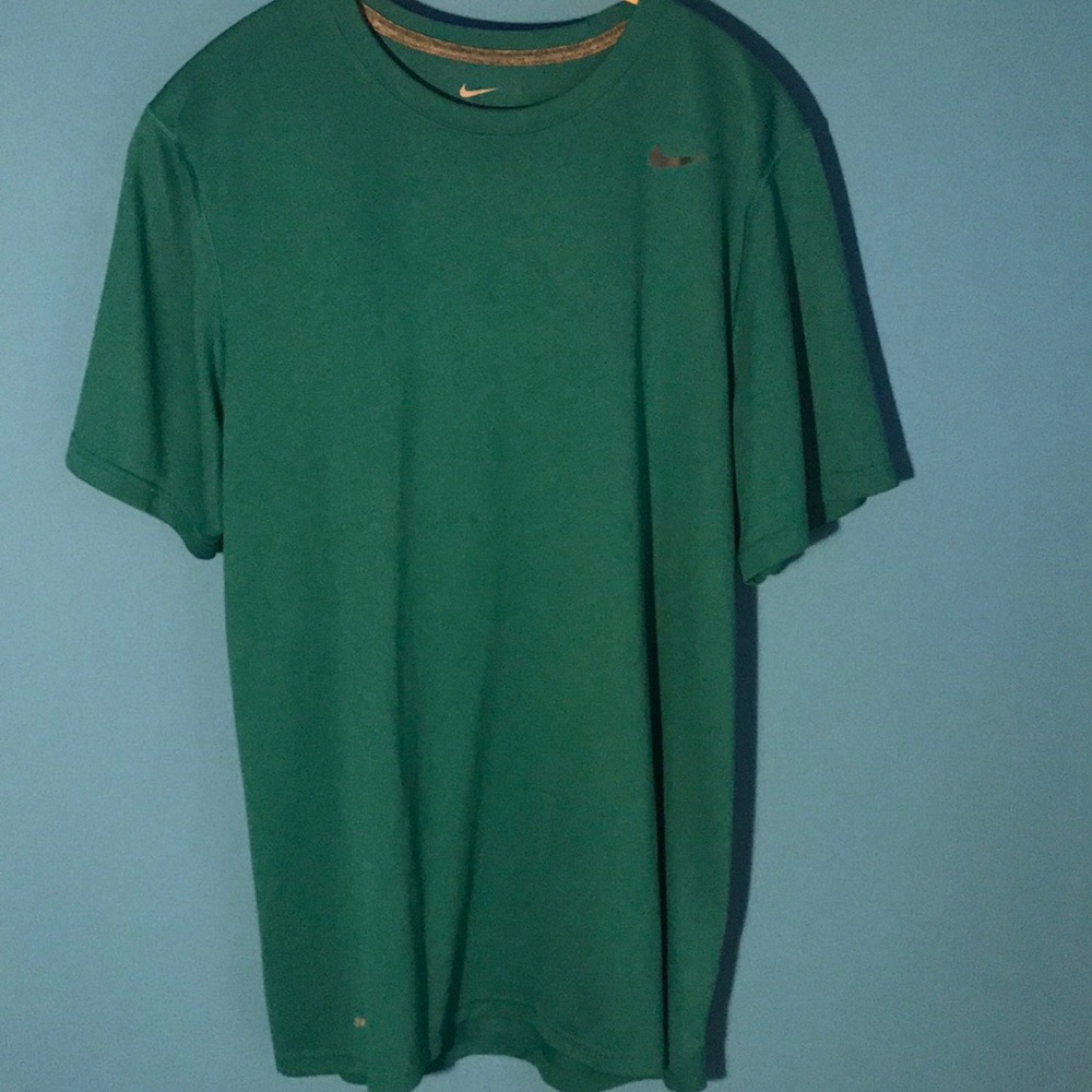 Green Nike Dri-Fit T-shirt